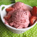 Domowe lody truskawkowe
