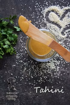 Tahini, domowa pasta sezamowa
