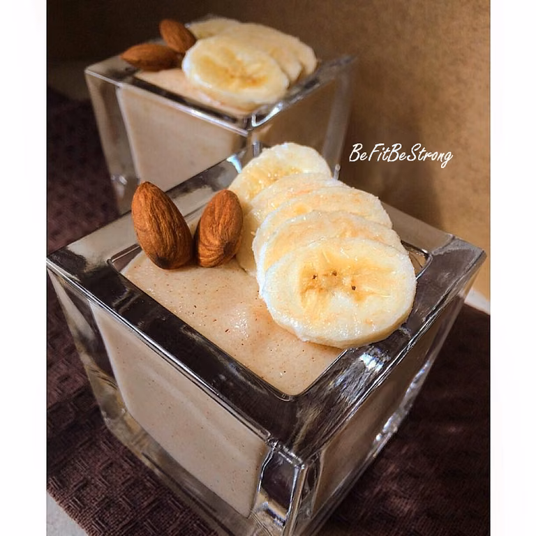 Bananowa kasza manna z nutą cynamonu