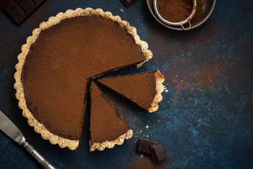 Tarta czekoladowo karmelowa