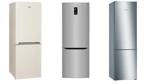 Porównanie lodówek: Bosch KGN39KL35, LG Premium GBB60PZDZS, Beko RCNA 365E30ZX