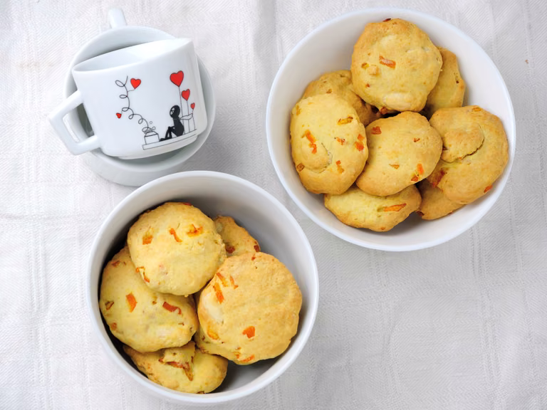 Ciasteczka z Kawałkami Pomarańczy