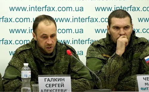 Konferencja z udziałem pojmanych żołnierzy z Rosji! Padły szokujące słowa