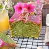 Jogurtowa babka cytrynowo-szpinakowo-pistacjowa
