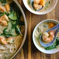 PONIEDZIAŁEK: ZIELONE CURRY Z KREWETKAM Z  5 SKŁADNIKÓW