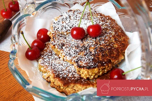 FIT CYNAMONOWE PLACUSZKI OWSIANE (BEZ MĄKI, TŁUSZCZU)!
