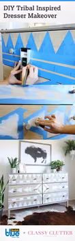 Boho komoda- DIY