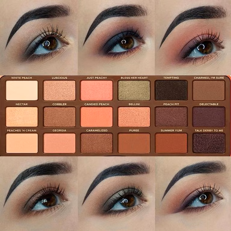 Make up w różnych odcieniach