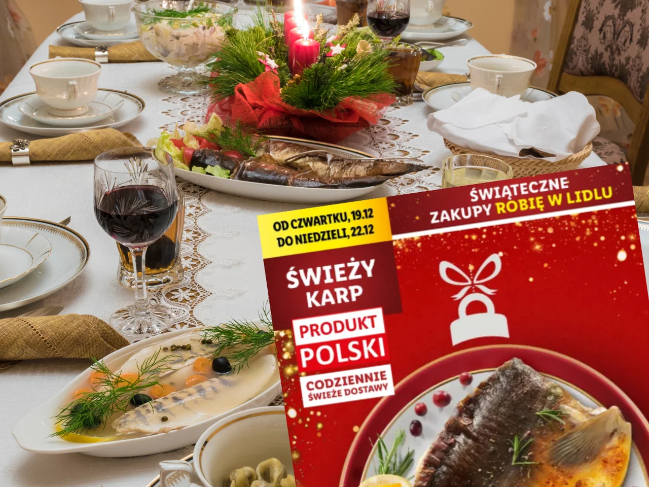 Lidl sprzedaje karpia za pół ceny! Warto się spieszyć, bo zniknie z półek w mgnieniu oka!