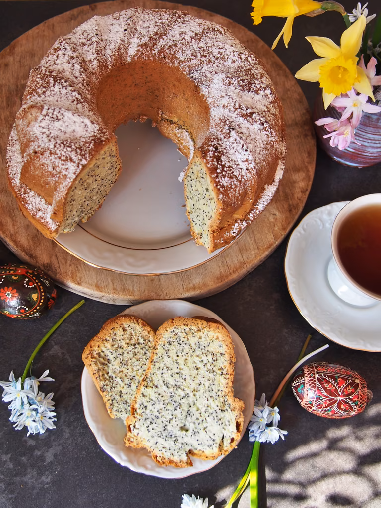 Babka piaskowo makowa