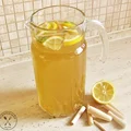 Mrożona zielona herbata z trawą cytrynową