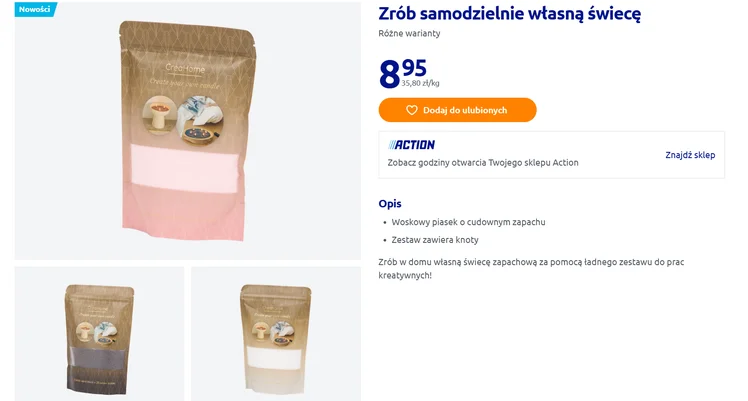 Zdjęcie Zrób własną świecę zapachową z Action za 8,95 zł! Relaks, zapach i kreatywność w jednym! #1