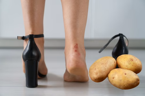 Włóż ziemniaka do butów i czekaj na efekt! Twoje stopy ci podziękują!