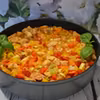 Potrawka z kurczakiem i papryką