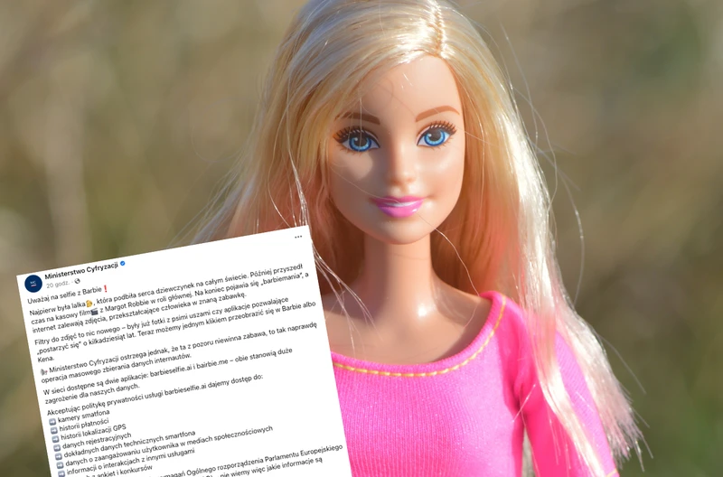 Uważaj na BARBIE! Ministerstwo Cyfryzacji ostrzega! Duże zagrożenie!