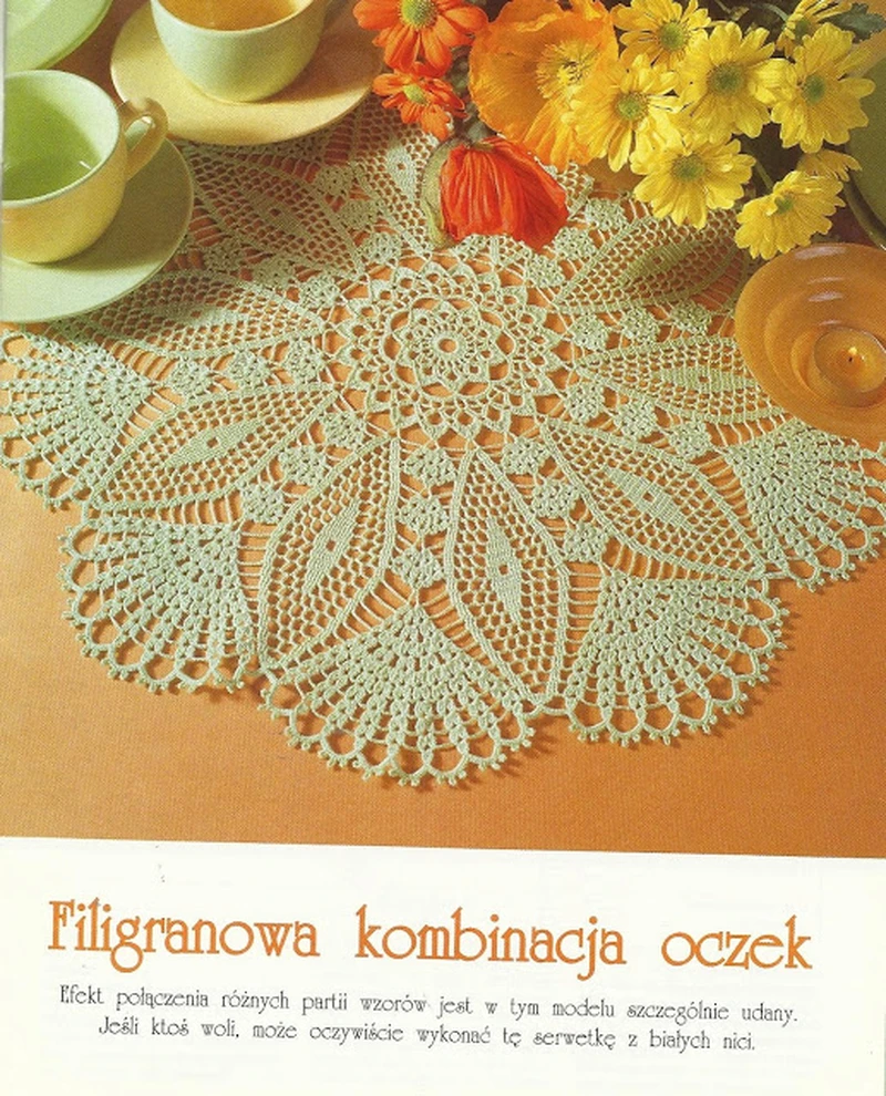 Inspiracje - szydełkowe serwety