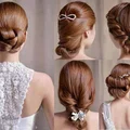 Eleganckie fryzury weselne