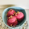 Domowe (zdrowe) lody bananowo-malinowe