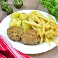 KOTLETY MIELONE Z RYŻEM I PIECZARKAMI