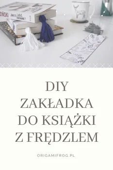 DIY Zakładka do książki z frędzlem