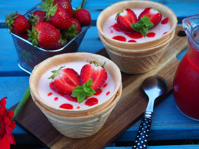 DESER W STYLU PANA COTTA