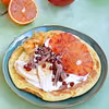 Omlet biszkoptowy z owocami