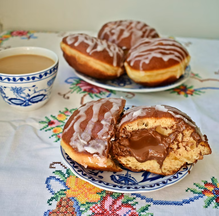 Pączki z nutellą