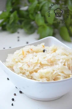 Kiszona kapusta zasmażana - świetny dodatek do obiadu!