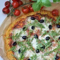 Fit pizza na spodzie z kalafiora