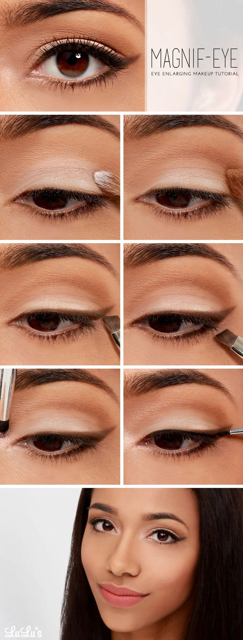 Make up pięknie powiększający oko
