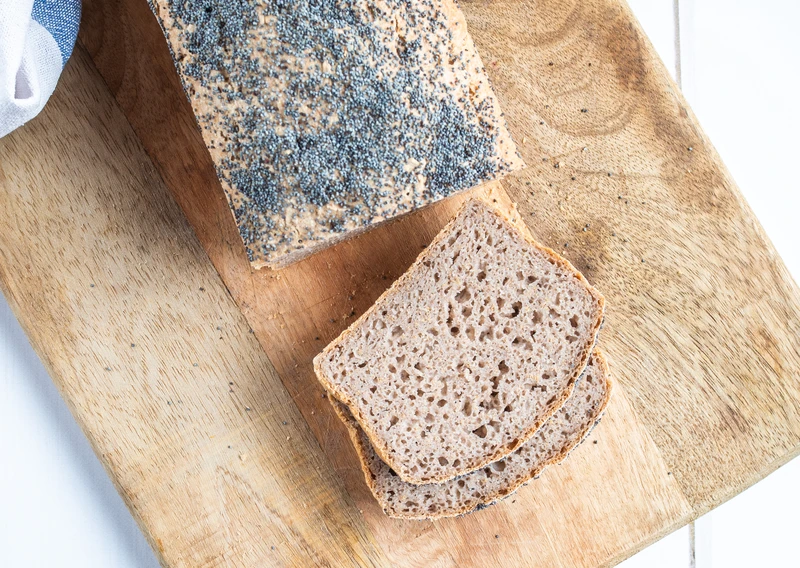Bezglutenowy chleb gryczano ryżowy