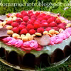 Czekoladowy Tort Rocher z Malinami