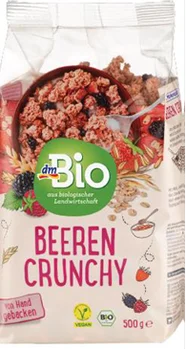 Ostrzeżenie: Możliwa obecność alergenu łubinu w granoli dmBio Crunchy