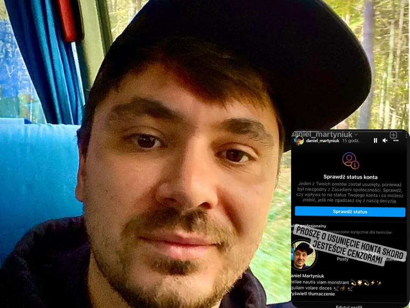 Daniel Martyniuk skończy w więzieniu? Znieważył sędzię i podpadł Instagramowi