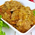 Łopatka wieprzowa pieczona w sosie