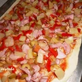 Pizza z wędzonym kurczakiem
