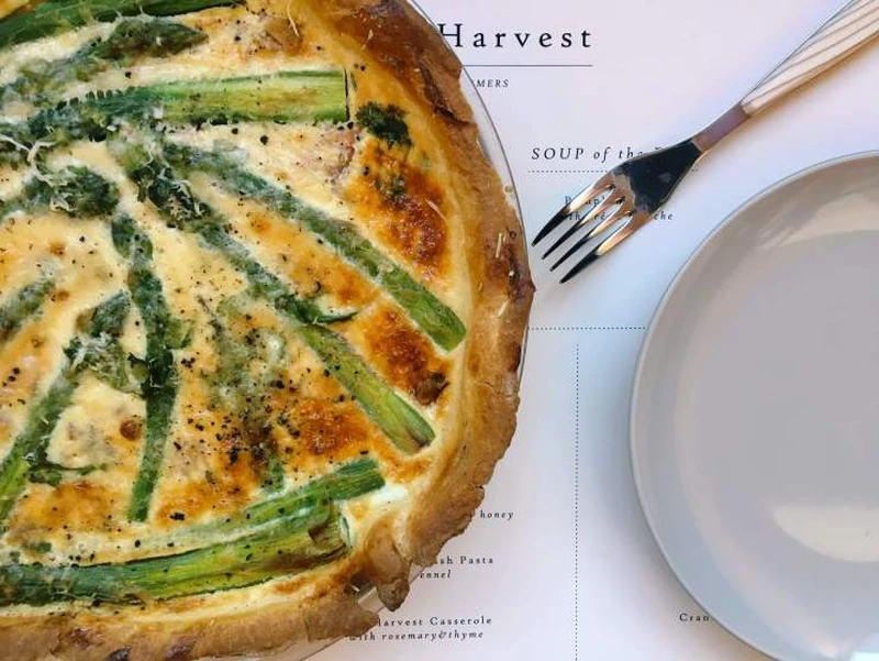 WTOREK: TARTA ZE SZPARAGAMI ALLA FONTINA