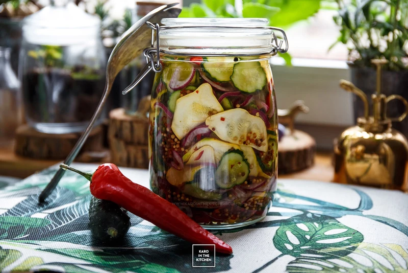 Pikle ekspresowe w 48h – relish do hot dogów i hamburgerów