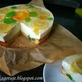 Sernik na zimno z galaretką ze Sprite`a