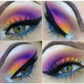 Kolorowy make up na wakacje