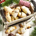 KRUCHE ROGALIKI Z CZEKOLADĄ
