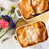 Lasagne wegetariańskie z cukinią
