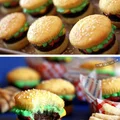 babeczki hamburgery