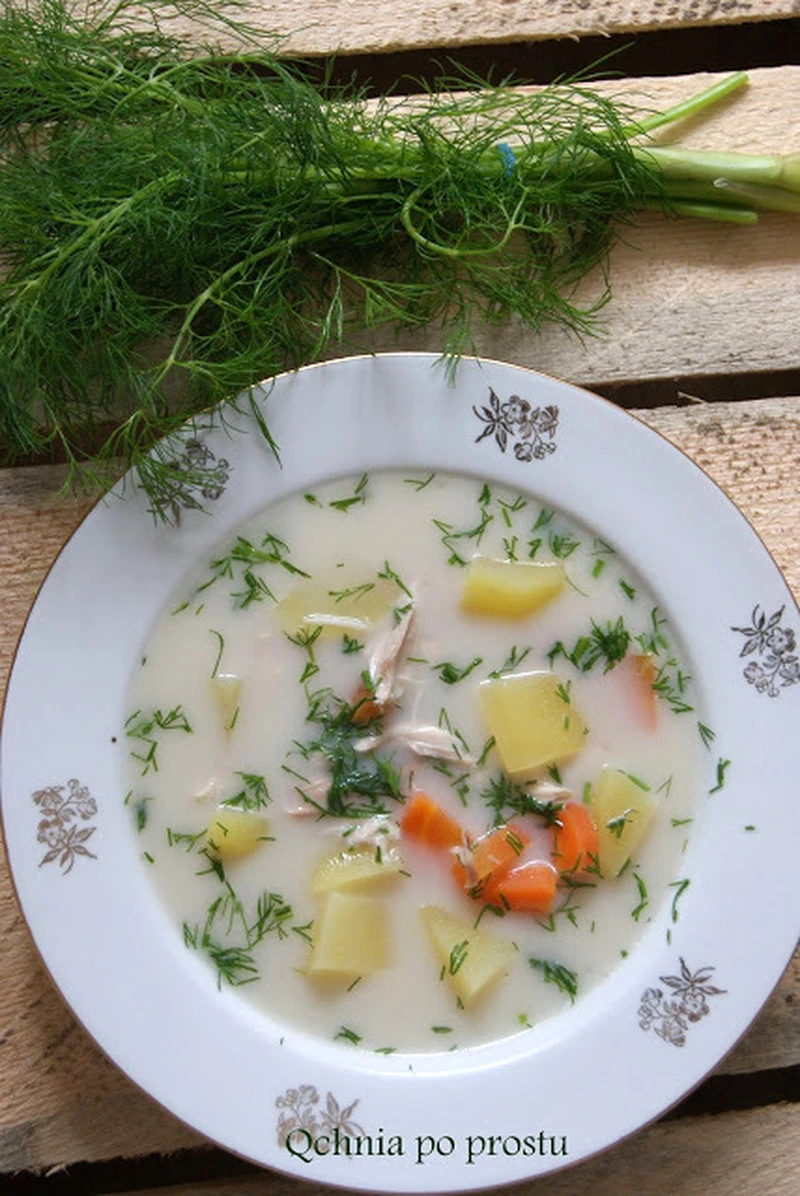 Zupa koperkowa z ziemniakami