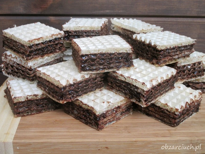 Wafle kakaowe
