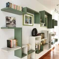 Regały w pokoju dziennym