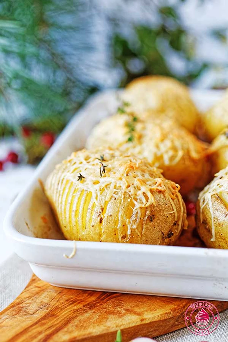 Kartofle hasselback po góralsku
