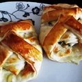 Dorsz w cieście francuskim z pieczarkami