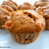 Fit muffinki pomidorowe z szynką, papryką i pieczarkami