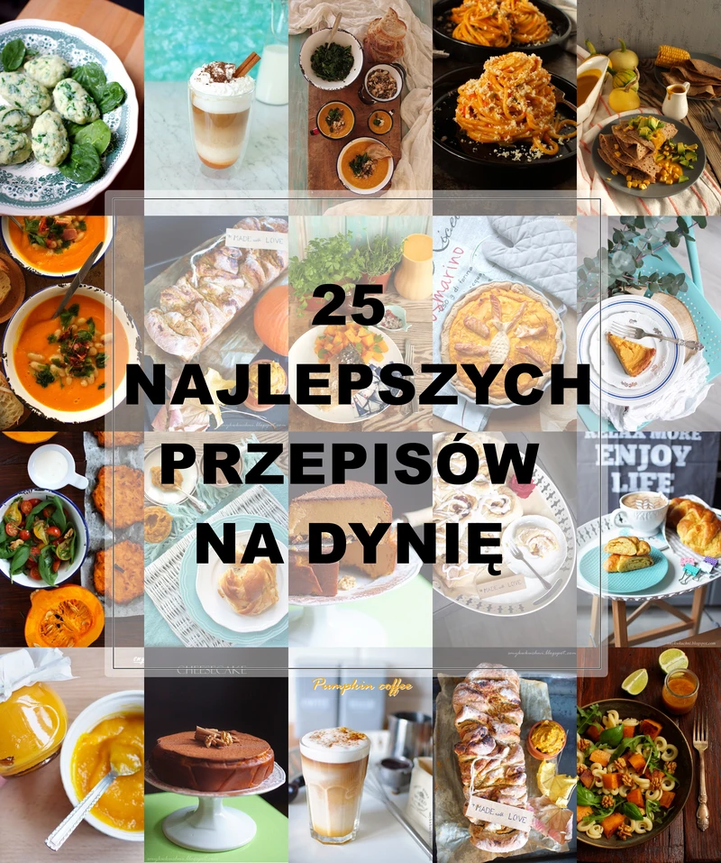 25 NAJLEPSZYCH PRZEPISÓW NA DYNIĘ